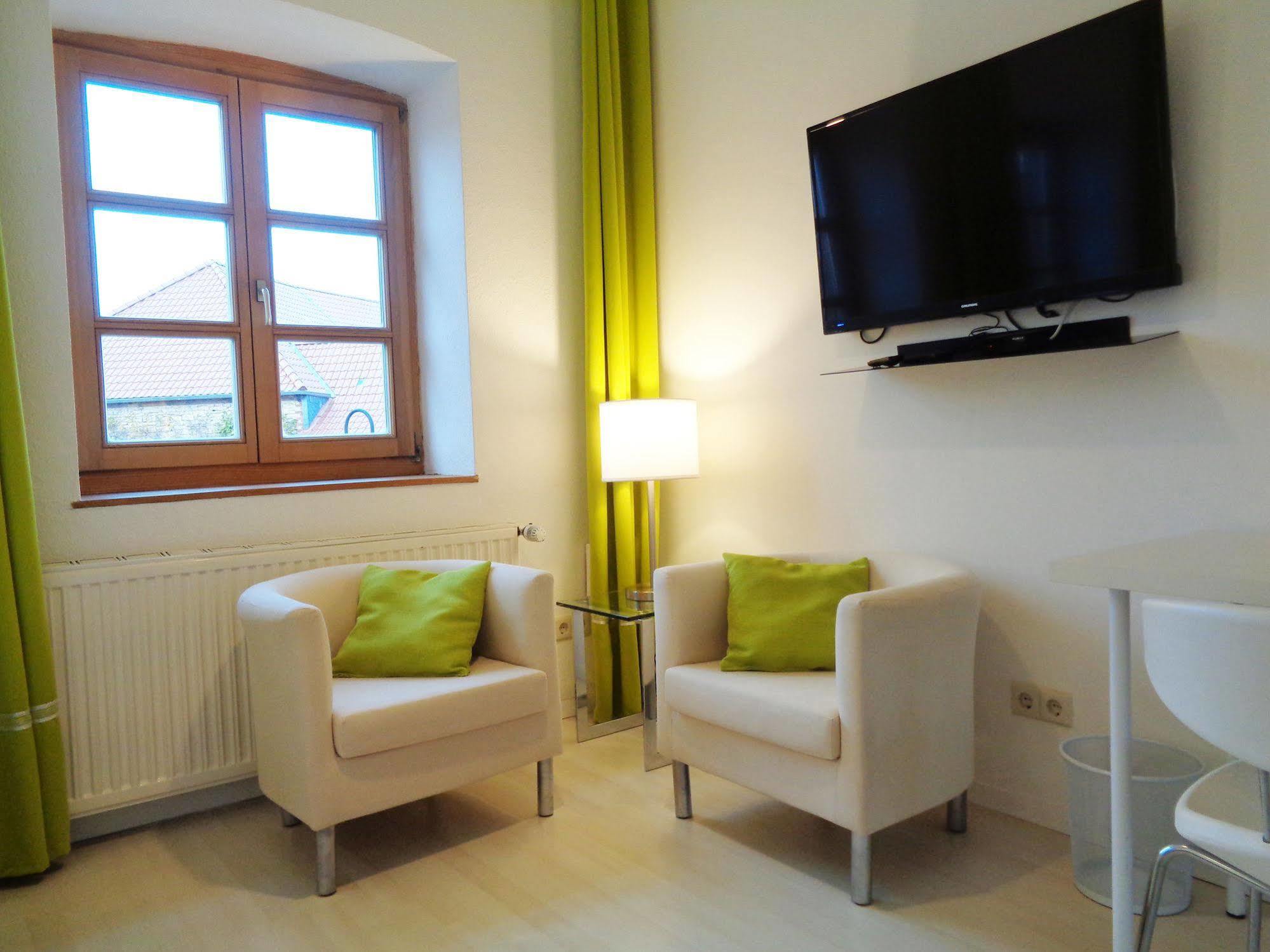 Hotel Apartment Puell Eimersleben ภายนอก รูปภาพ